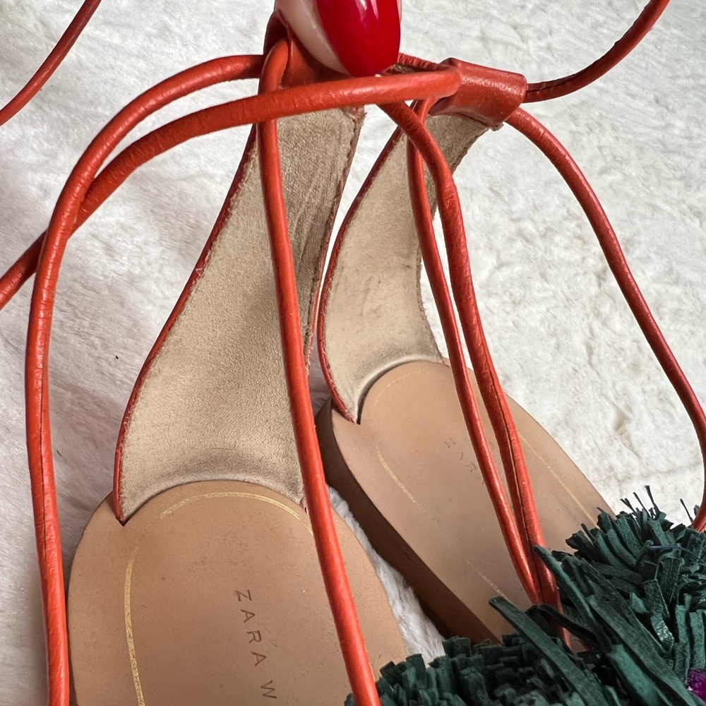 Zara pom-pom sandals - Picture 10 of 10